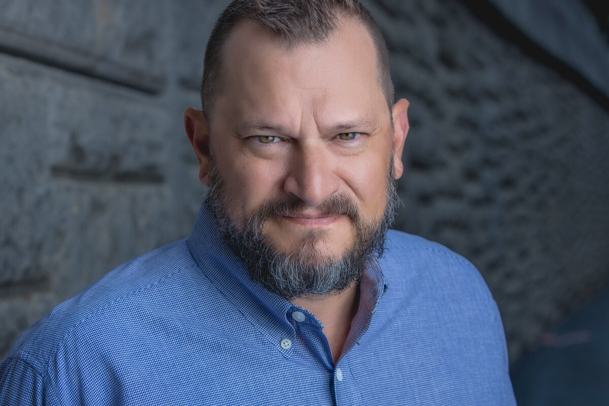 Man posing for a formal protrait