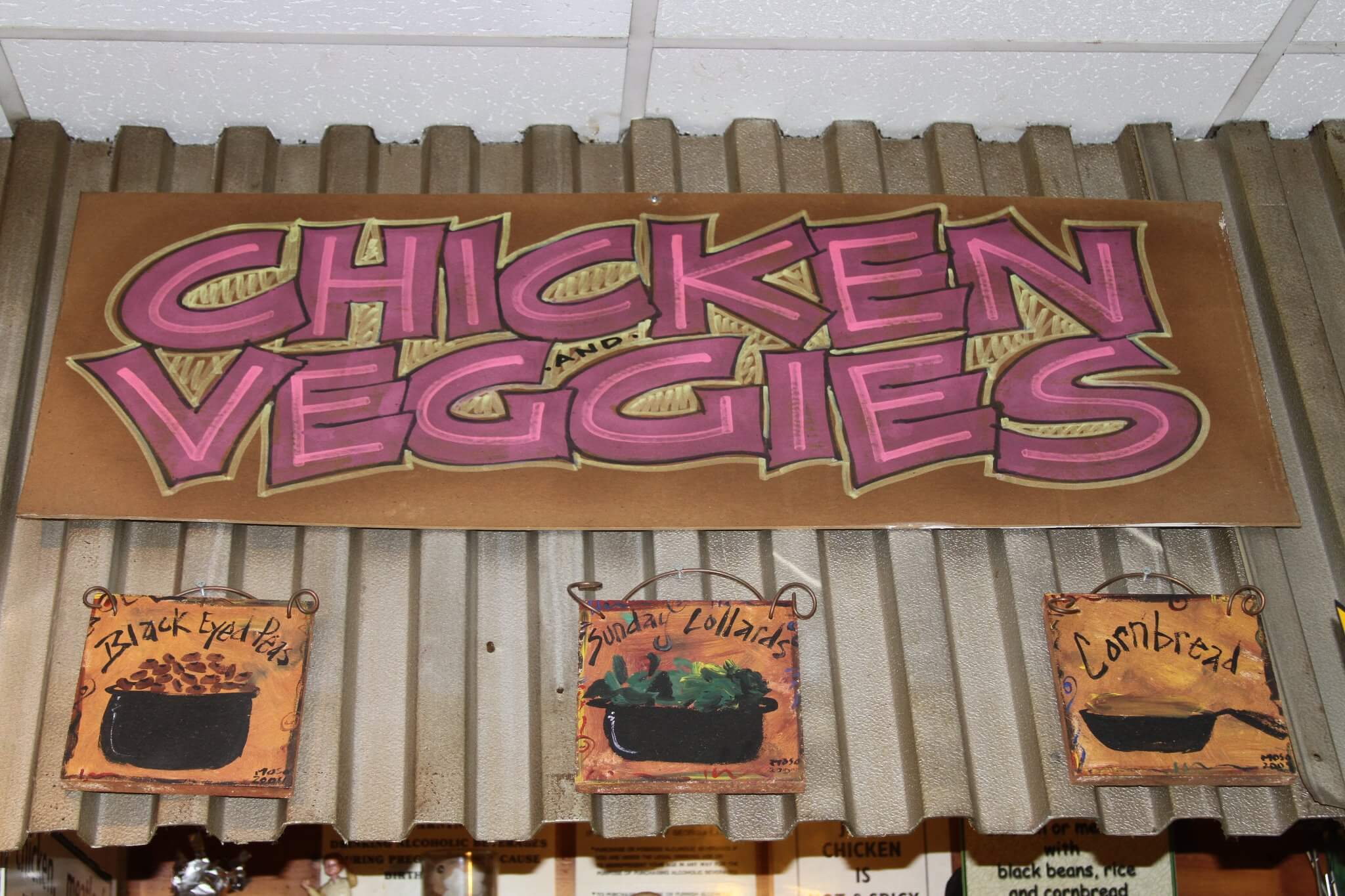 Outside of eats restraunt